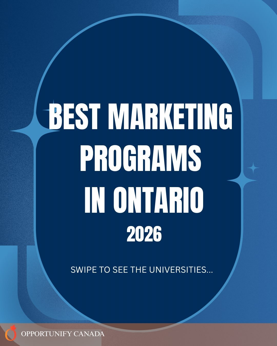 Our Instagram post about Marketing Programs at Ontario Colleges